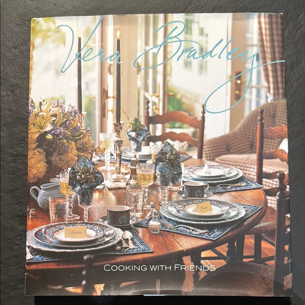 Vera Bradley Cooking with Friends Cookbook